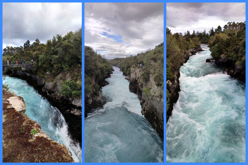 Huka Falls – nejznámější novozélandský vodopád