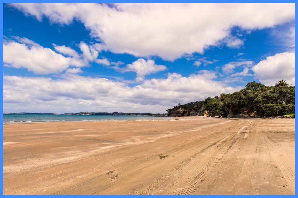Orewa Beach, Nový Zéland