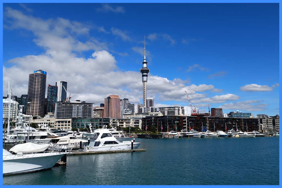 Sky Tower – Auckland, Nový Zéland